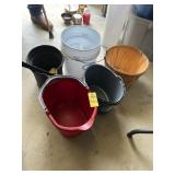 Buckets, Basket & Brush