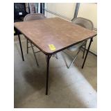 Card Table & 2 Chairs