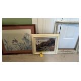 Irises Water Color Signed Gloria Erickson And