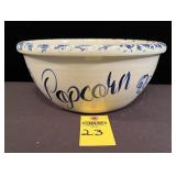 ' That's All Y''all' Pottery Popcorn Bowl