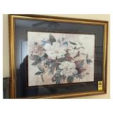 Magnolia Print Signed David Nichols
