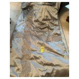 Full Size Gray Comforter, Dust Ruffles & Pillows