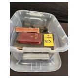 Tote Of Vintage Bibles & Devotions