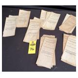Antique ' Complaints & Affidavits' 1926-1932