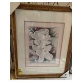 Magnolia Blooms Print 31" X 25"
