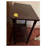 Vintage Side Table 23" Hx 19" Wx 12"