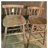 2 Bar Stools 24" Tall