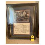 New " Rock Of Ages" Framed Sheet Music