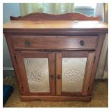 Punched Tin Cabinet 32" Hx 32" Wx 12" D