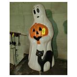 Halloween Ghost Blow Mold 34"