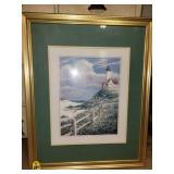 Lighthouse Picture 23" X 31"