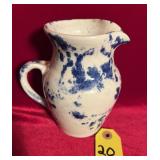 John Carroce Spongware Pottery Pitcher