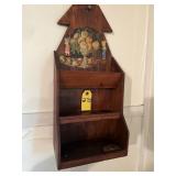 Vintage Wooden Spice Rack