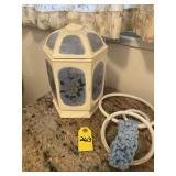 Vintage Cannister And Towel Holder