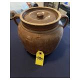 Vtg Bean Pot
