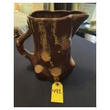 1955 Garland Ceramics Tree Trunk Pitcher