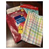 Plastic And Vinyl Tablecloths
