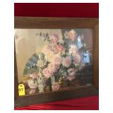 Vtg Lithograph Print Signed By