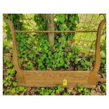 Oak Wash Stand Tower Rack 32" X 26"