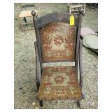 East Lake Style Victorian Tapestry, Folding Chair