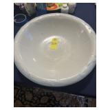 Vintage Ironstone Wash Basin W/ Crack & Crock Lid