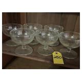 6 Champagne Glasses