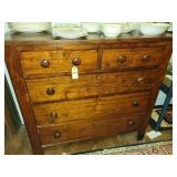 Primitive 2 Over 3  Chest Of Drawers
