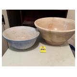2 Vintage Mixing Bowls