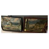 2 Vintage Prints 15.5"x19.5"