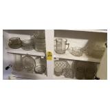 Contents Of Cabinet - Misc Glassware