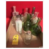 Vintage Apothercary Bottles