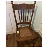 Vintage Pressed- Back Chair