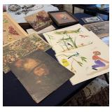 Needlework, Prints & Misc