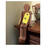 Vnt Folk Art Doll Sculpture