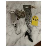 Retro Bottle Openers & Fish Scales