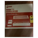 New/ Old A T & T Answering Machine
