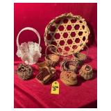 Basket Of Miniature Baskets
