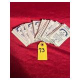 Vtg Play Money Coupons From Boyer