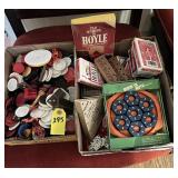 Game Pieces, Cards & Misc