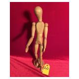 Vintage Jointed Wooden Artist Model