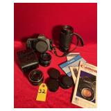 Canon T70 And Lenses