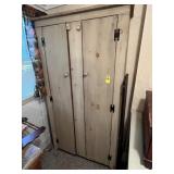Primitive Homemade Pine Cabinet