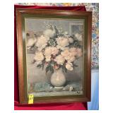Vintage Oil On Board Signed B Y F