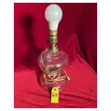 Converted Oil Lamp To Electric