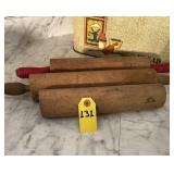 3 Vintage Rolling Pins