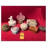 Collection Of Trinket Boxes
