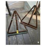 Vtg Wooden Easels