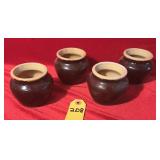 4 Vtg Mc Coy Heinz 57 Stoneware Ca. 1950