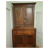 Antique Step-back Cupboard 94" Hx 45" W