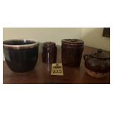 Brown Glazed Stoneware